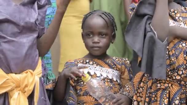 Марта 2023 Майдугури Штат Борно Нигерия Лица Африки Плохое Состояние — стоковое видео