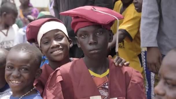 Března 2023 Karsi Mararaba Nigérie Afrika Děti Čelí Jejich Špatný — Stock video