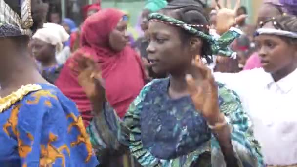 Мая 2023 Года Джиквой Абуджа Нигерия Африканские Школы Традиционной Культурной — стоковое видео