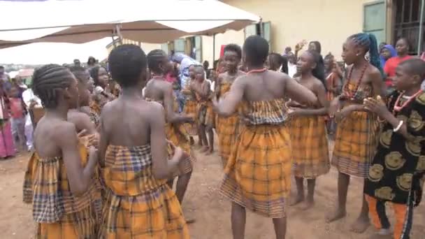 Května 2023 Jikwoyi Abuja Nigérie Afrika Školy Tradiční Kulturní Tanečnice — Stock video