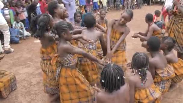 Mei 2023 Jikwoyi Abuja Nigeria Afrika Scholen Traditionele Culturele Danser — Stockvideo