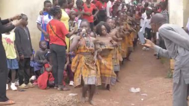 27 Mayıs 2023, Jikwoyi Abuja Nijerya: Afrika devlet okulu Afrika 'da geleneksel kültür dansçısı okulları