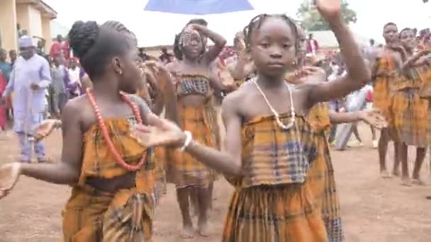 Mayıs 2023 Jikwoyi Abuja Nijerya Afrika Devlet Okulu Afrika Geleneksel — Stok video