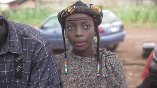 Квітня 2023 Макурді Штат Бенуе Нігерія Африка Нігерія Діти Красивими — стокове відео