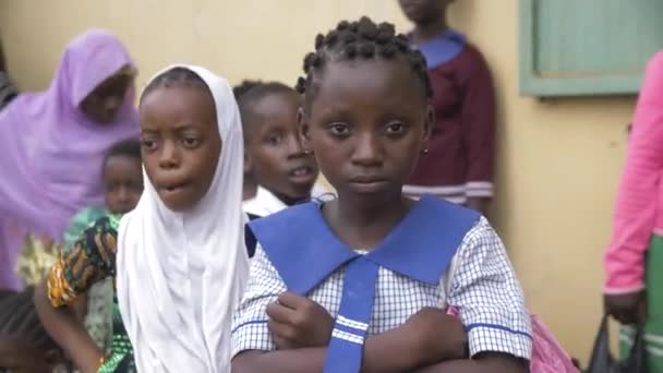 Mars 2023 Maiduguri Delstaten Borno Nigeria Afrikanska Ansikten Och Deras — Stockvideo