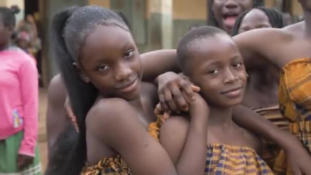 Травня 2023 Року Яків Абуджа Нігерія Африканські Школи Традиційні Танцівниці — стокове відео