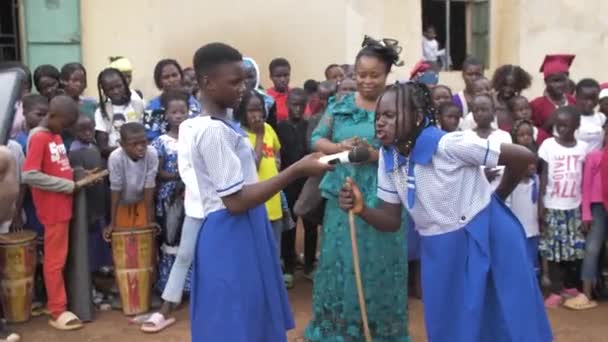 Martie 2023 Abuja Nigeria Africa Absolvind Școala Guvernamentală Din Nigeria — Videoclip de stoc