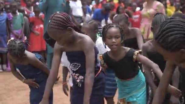 Května 2023 Jikwoyi Abuja Nigérie Africké Školy Tradiční Kulturní Tanečnice — Stock video