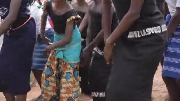 Maio 2023 Jikwoyi Abuja Nigéria Escolas Africanas Dançarina Cultural Tradicional — Vídeo de Stock