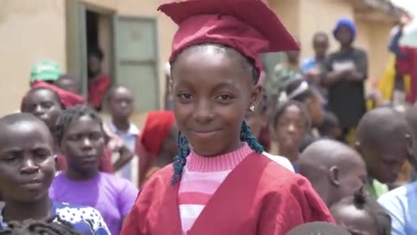Марта 2023 Года Абуджа Нигерия Африканский Выпускник Государственной Школы Нигерии — стоковое видео