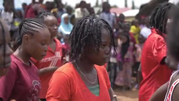 Мая 2023 Года Джиквои Абуджа Нигерия Африканские Школы Традиционной Культурной — стоковое видео