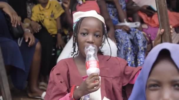 Marca 2023 Karsi Mararaba Nigeria Afryka Dzieci Skrajne Ubóstwo Afryce — Wideo stockowe