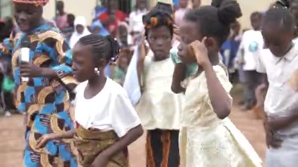Maja 2023 Jithe Abuja Nigeria Afrykańskie Szkoły Tradycyjny Tancerz Kulturalny — Wideo stockowe