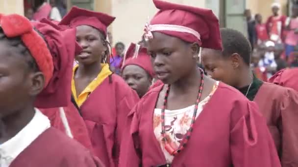 Mars 2023 Abuja Nigeria Afrique Obtient Son Diplôme École Gouvernement — Video