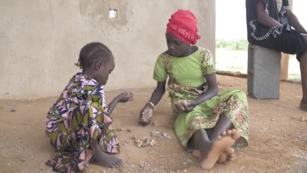 Března 2023 Karsi Mararaba Nigérie Afrika Čelí Dětem Extrémní Chudobě — Stock video