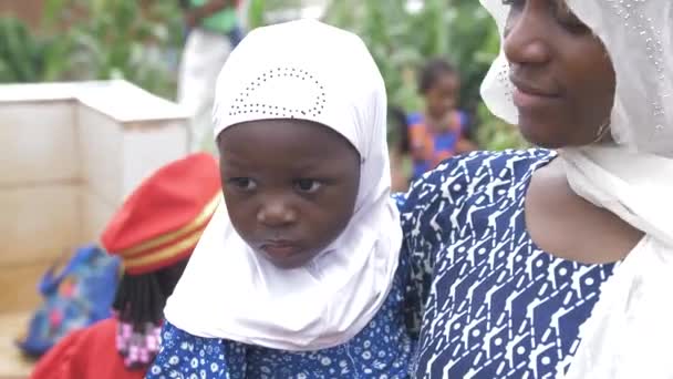 Марта 2023 Karsi Marfaba Nigeria Африканские Дети Сталкиваются Частности Нищетой — стоковое видео