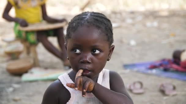 Ian 2024 Gwalada Nigeria Copilul Hrănit Din Cauza Sărăciei Extreme — Videoclip de stoc