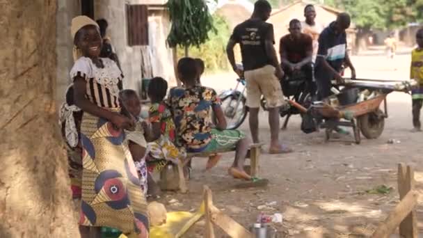 Januari 2024 Gwalada Nigeria Anak Gizi Buruk Karena Kemiskinan Ekstrem — Stok Video