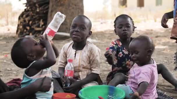 Jan 2024 Gwalada Nigeria Malnourished Child Due Extreme Poverty Hunger — Stock Video