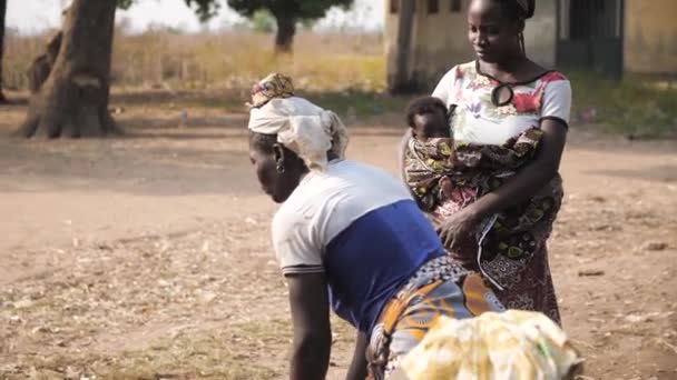 Jan 2024 Gwalada Nigéria Des Enfants Des Femmes Africains Vont — Video