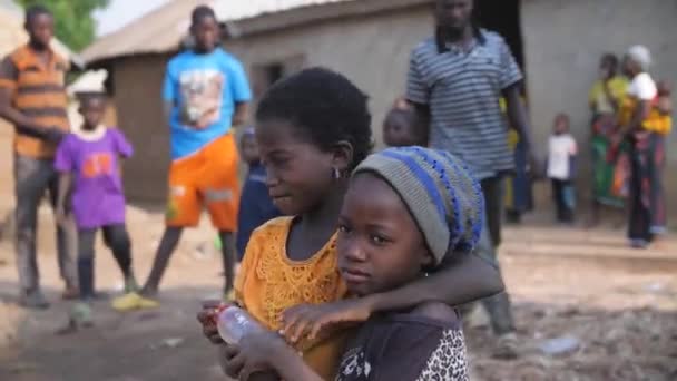 Jan 2024 Gwalada Nigéria Criança Desnutrida Devido Extrema Pobreza Fome — Vídeo de Stock
