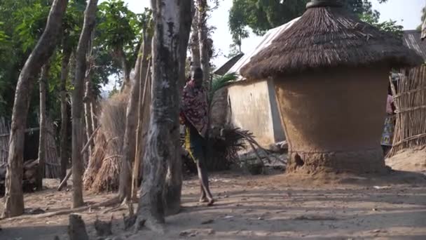 Jan 2024 Gwalada Nigeria Undernärt Barn Grund Extrem Fattigdom Hunger — Stockvideo