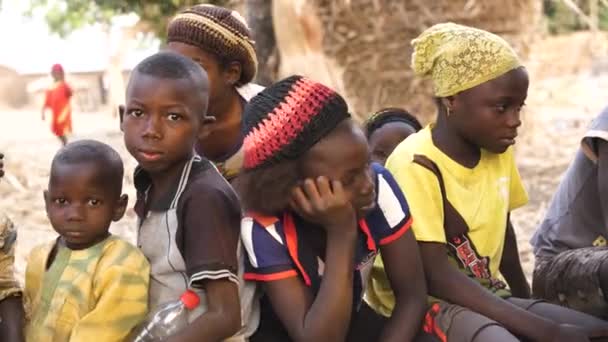 Jan 2024 Gwalada Nigeria Undernärt Barn Grund Extrem Fattigdom Hunger — Stockvideo