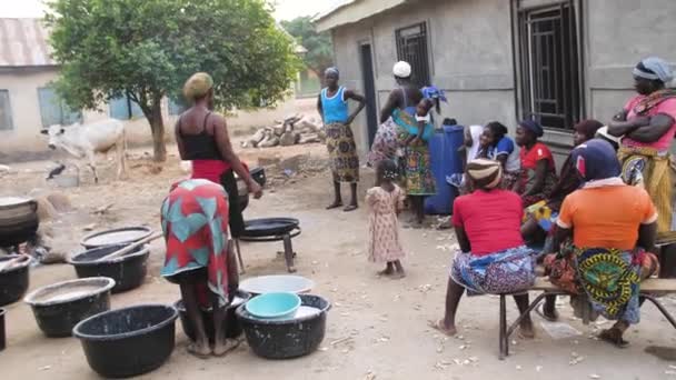 Jan 2024 Gwalada Nigérie Podvyživené Dítě Kvůli Extrémní Chudobě Hladu — Stock video
