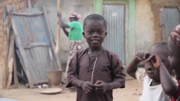 Jan 2024 Gwalada Nigérie Podvyživené Dítě Kvůli Extrémní Chudobě Hladu — Stock video