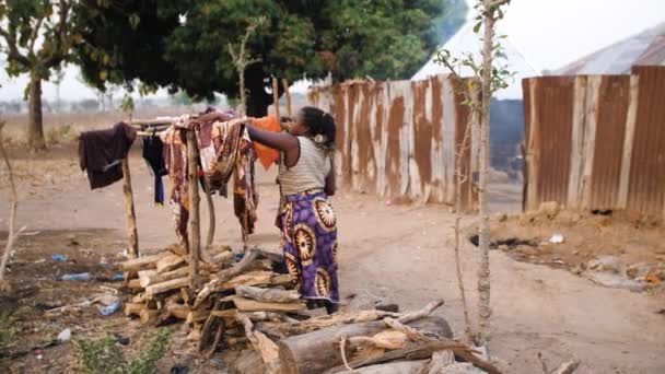Jan 2024 Gwalada Nigeria Enfant Souffrant Malnutrition Raison Extrême Pauvreté — Video