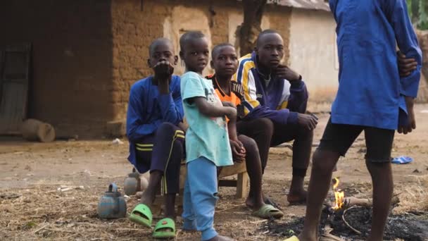 Januari 2024 Gwalada Nigeria Anak Gizi Buruk Karena Kemiskinan Ekstrem — Stok Video