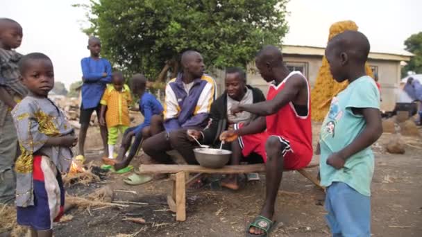 Jan 2024 Gwalada 나이지리아 나이지리아 아프리카 극단적 배고픔 정착으로 영양가있는 — 비디오