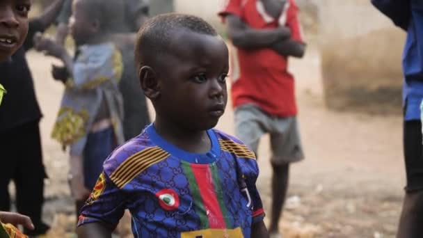 Jan 2024 Gwalada Nigeria Underernæret Barn Grund Ekstrem Fattigdom Sult – Stock-video