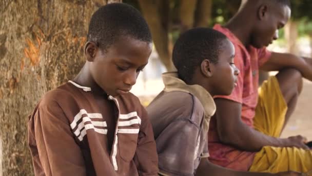 Ocak 2024 Gwalada Nijerya Nijerya Daki Aşırı Yoksulluk Açlık Kuraklık — Stok video