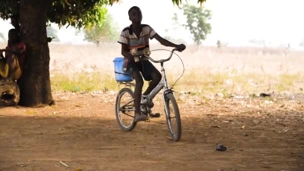 Янв 2024 Гвалада Нигерия Недоеденный Ребенок Крайней Нищеты Голода Засухи — стоковое видео