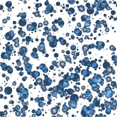 Soyut noktalı suluboya deseni. 