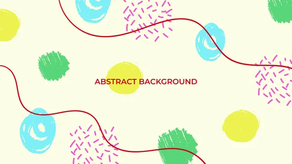 Абстрактный Красочный Геометрический Векторный Дизайн Абстрактный Фон Обоев Баннера Сайта — стоковый вектор