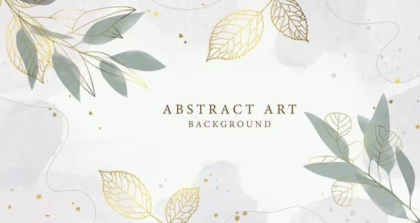 抽象的艺术背景向量 奢华的最小风格墙纸 — 图库照片