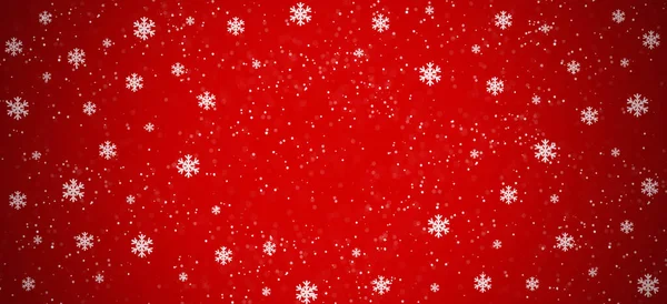 Weihnachten Schneebedeckt Winter Design Schneeroter Hintergrund Unklarer Hintergrund — Stockfoto
