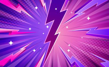 Premium Vektör Çizgi Roman özeti turuncu arkaplan 