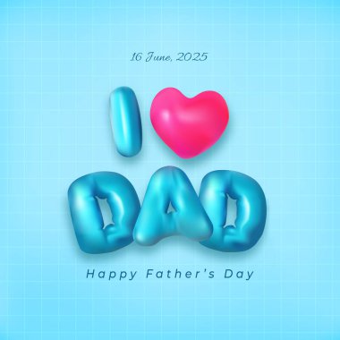 Babalar Günü 'nü bu canlı ve yürekten tasarımla kutlayın. Neşeli renkler ve sevgi dolu tipografi ile sıcak aile kıymetini vurgulayın. Babaları onurlandırmak ve özel günlerini kutlamak için mükemmel.