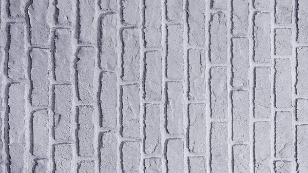 Bílá Cihlová Stěna Exteriér Pro Pozadí Abstraktní Cihlová Stěna Textura — Stock fotografie