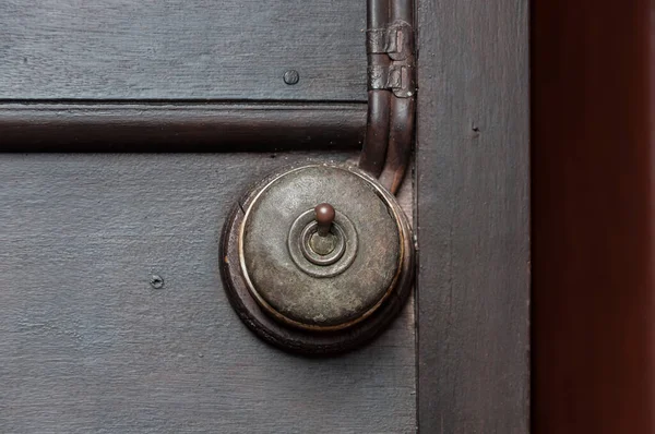 Vintage Poner Interruptor Luz Pared Interior Madera — Foto de Stock