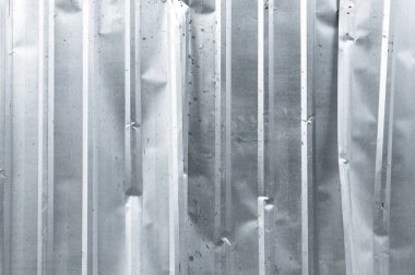 eski dikey doku çinko alüminyum yakın plan arkaplan metal kare, soyut arkaplan