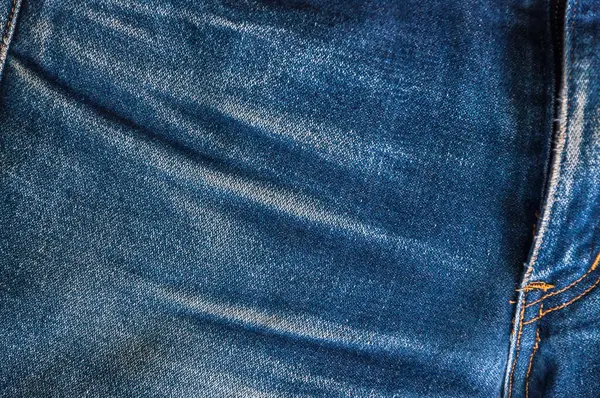 Jean Bakgrund Blå Jeans Textur Texturerade Randiga Jeans Denim Linnetyg — Stockfoto