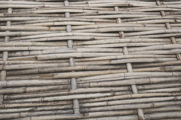 Textur Aus Bambus Kunsthandwerk Detail Muster Aus Thai Stil Bambus — Stockfoto