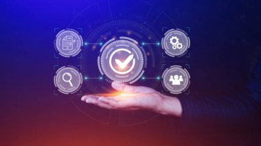 Kalite Güvence Kontrol Standartları, Standartlar ve Sertifika Konseptleri, Garantili Kalite Garantili Hizmet Standart İnternet Teknolojisi İş Konsepti.