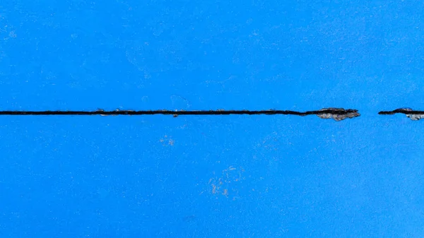 Cracked Azul Parede Textura Cimento Concreto Piso Fundo Gesso Fachada — Fotografia de Stock