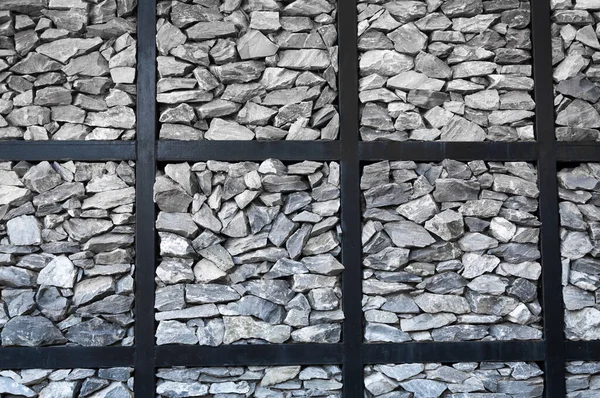 Textur Der Steinmauer Für Den Hintergrund — Stockfoto
