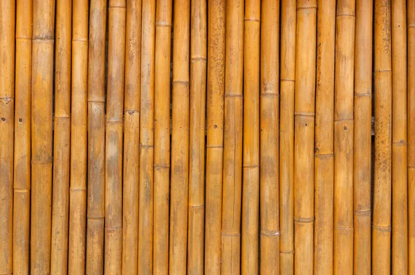 Bamboo Fence Background Old Bamboo — Stock Photo, Image